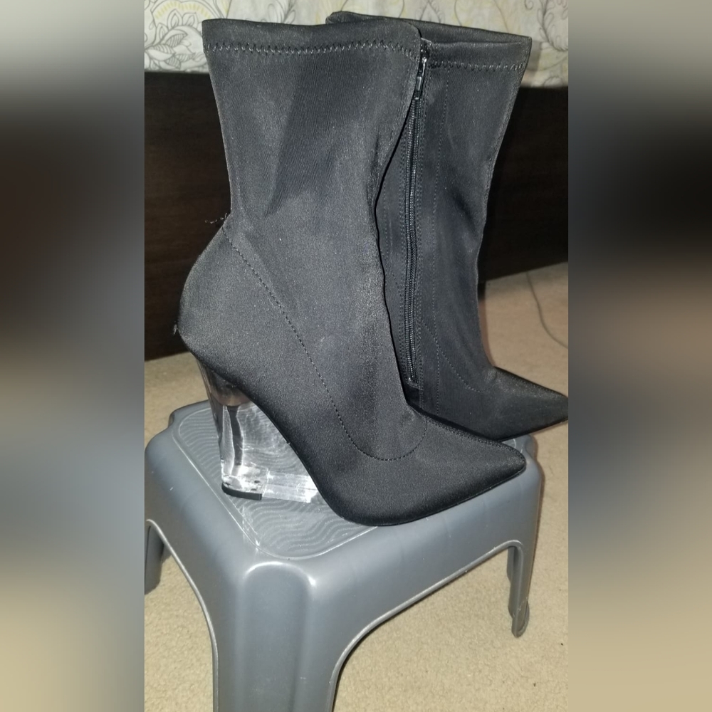 Mid calf booties